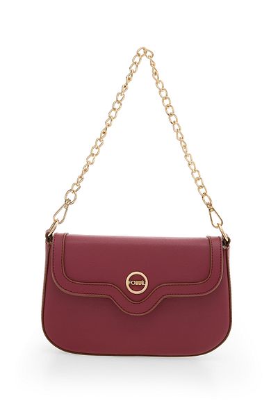 Fossil Dark Red Women's Shoulder Bag 05Fo25Y5062