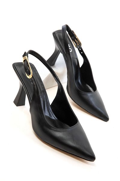 SOHO Pantofi clasici cu toc pentru femei negru-negru 20596