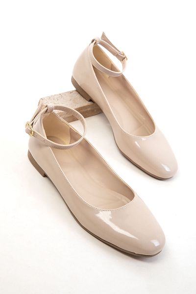 SOHO Skin Patent Leather-Skin Women's Ballerinas 18894