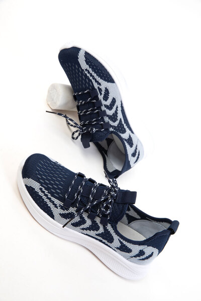 SOHO Navy Blue-Ice Women's Sneaker 20718