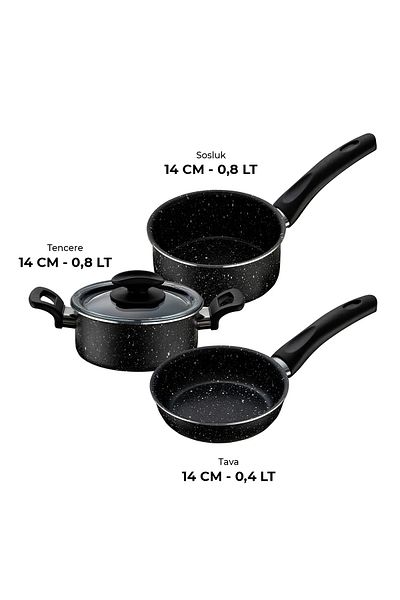 Emsan Nova 4 Piece Midi Cookware Set