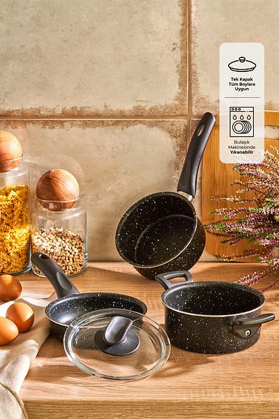 Emsan Nova 4 Piece Midi Cookware Set