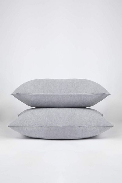 Trendyol Collection 2-Piece Gray Pillow Case 50X70Cm Tphss25Yk00001