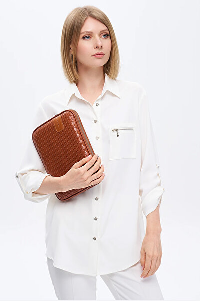 MORCA İpad Air Pro & Matepad & Galaxy & Tablet Kılıfı 11" Inç Hasır Taba