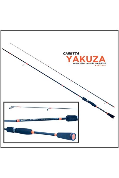 Caretta Yakuza Kurodai 2.30 Cm 2-12 gr Lrf Kamışı