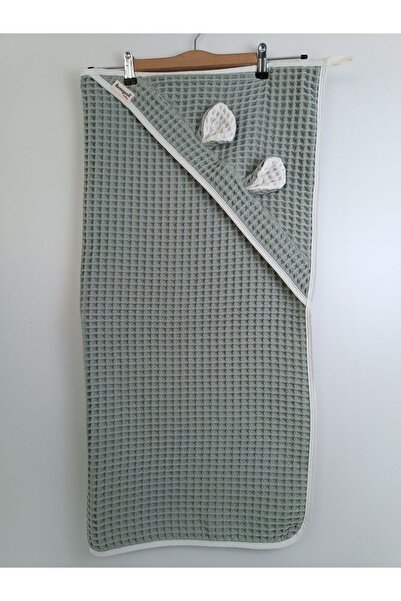 Tomuycuk MintPikeDouble Sided Natural Organic Baby Blanket - Newborn Seasonal Towel