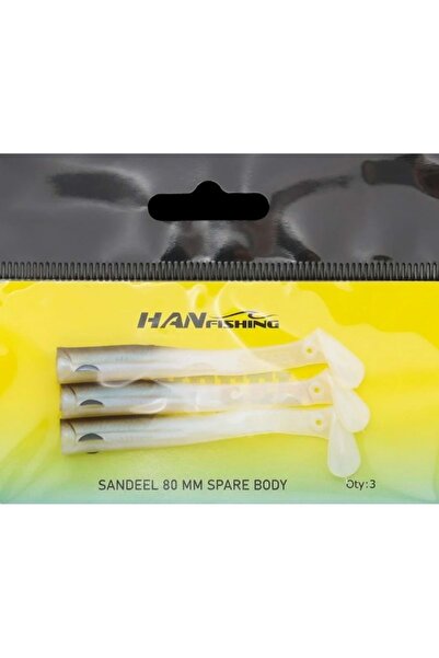 Hanfish Sandeel Silikon 80 Yedek Gövde