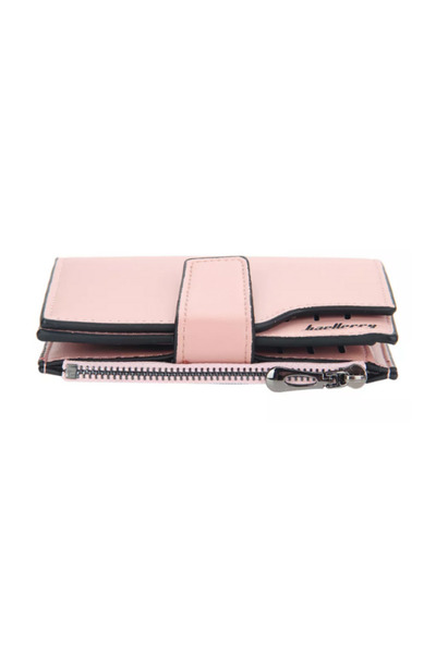 Generic Practical Bifold Wallet - Pink