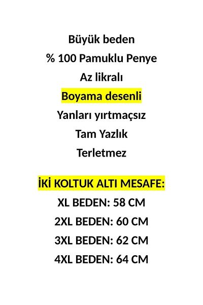 anne moda ankara Full Summer, All Cotton, Combed Cotton, Wide size Fuluz