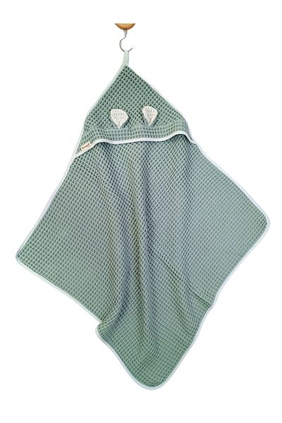 Tomuycuk MintPikeDouble Sided Natural Organic Baby Blanket - Newborn Seasonal Towel