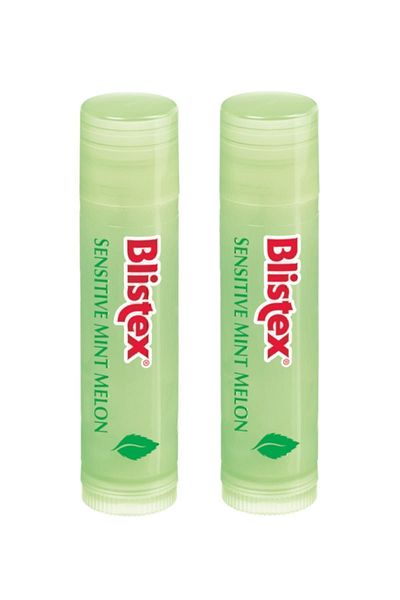 Blistex Sensitive Mint Melon - Nourishing and Moisturizing Lip Care Cream with Natural Mint and Melon Extract