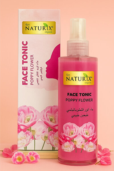 Naturix Gelincik Çiçeği Yüz Toniği 250 ml | Yatıştırıcı & Arındırıcı Doğal Ci...