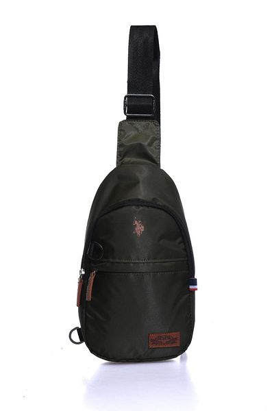 U.S. Polo Assn. Khaki Unisex Body Bag Plevr22463