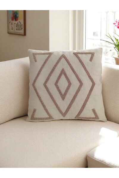 Home Κάλυμμα Μαξιλαριού Μποέμ Ειδικού Σχεδιασμού με Κέντημα Punch-m1