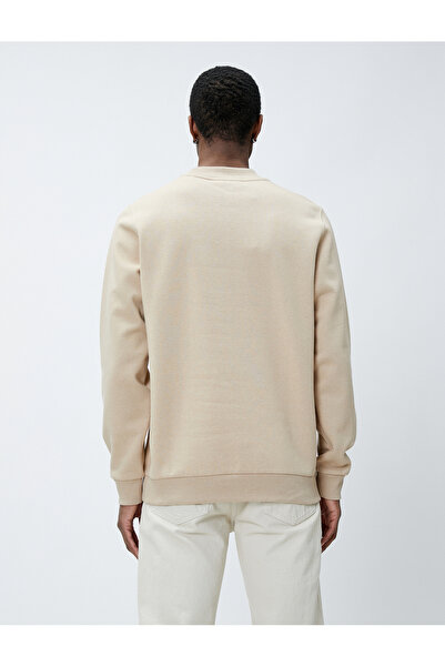 Koton Basic Sweatshirt Crew Neck Long Sleeve