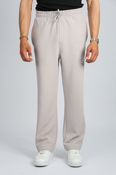 JAKOTTO Lycra Relaxed Cut Elastic Waist Baggy Trousers