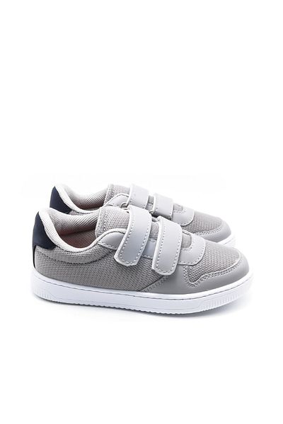 Stella Pendenza Burber Gray Kids Children Unisex Sneakers Sports Shoes Kp-5000-3-6002