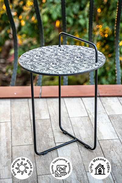 NY Tasarım Afrika Mozaik Desenli Iç Ve Dış Mekan (BAHÇE, KAMP, PİKNİK, HAVUZ ...