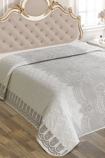 My Bed Home Collection DELÜX SERIES ARİANA MODEL FĂRĂ PERNE HACĂ DE PAT PIXE O BUCĂ