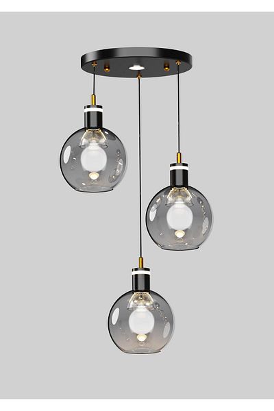 Happy Light Classic modern triple hanger suitable for living room, bedroom and hall