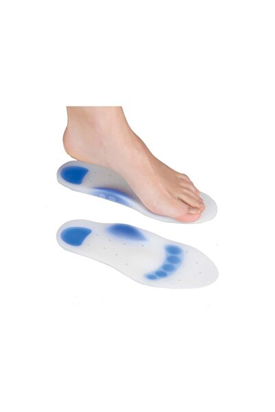 Oncomed Ark Takviyeli Taban Düşüklüğü Düz Taban Içe Basma Destekli Anatomik Silikon Ayakkabı Tabanlığı