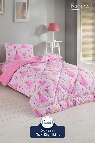 Formeya Set cuvertură și fețe de pernă Wellsoft cu model prințesă