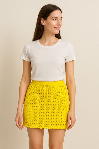 PUDRAM Hand Knitted Skirt