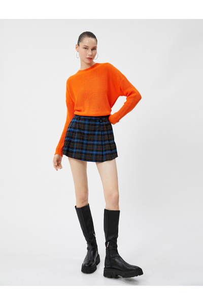 Koton Tricotaj de bază Pulover Gât rotund Mânecă lungă