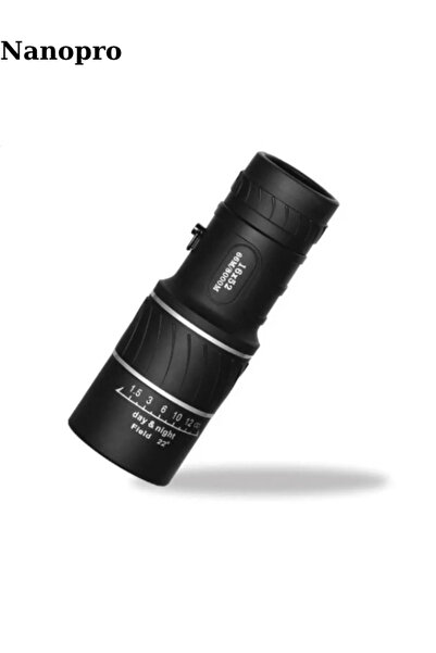 teknorhman Nanopro 16x52 Tek Gözlü Dürbün 66m/8000m Kılıflı