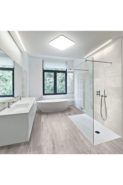 Gökyüzü Panel Lüks-led Avize-25watt-30cm X 30cm, Banyo Avize,avize Modelleri,...