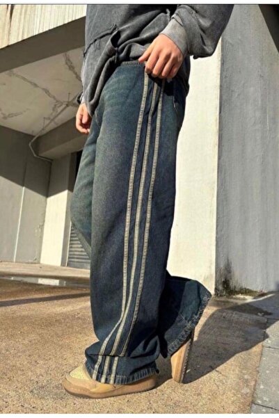 KOTOLOG Vintage Yıkama Extra Baggy Jean Bol