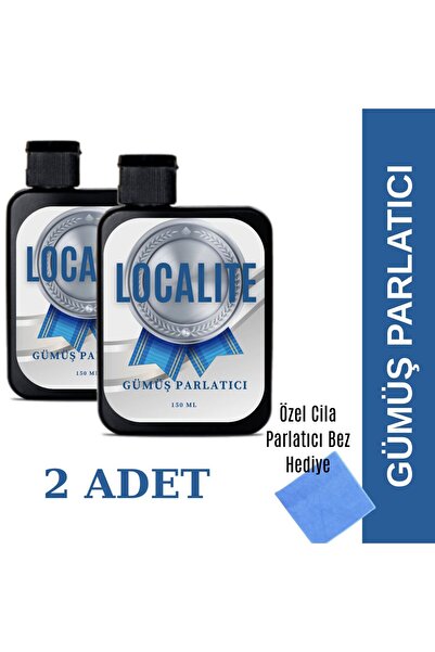 L'ocalite Gümüş Cilası Gümüş Parlatıcısı Extra Parlaklık - 2 Adet