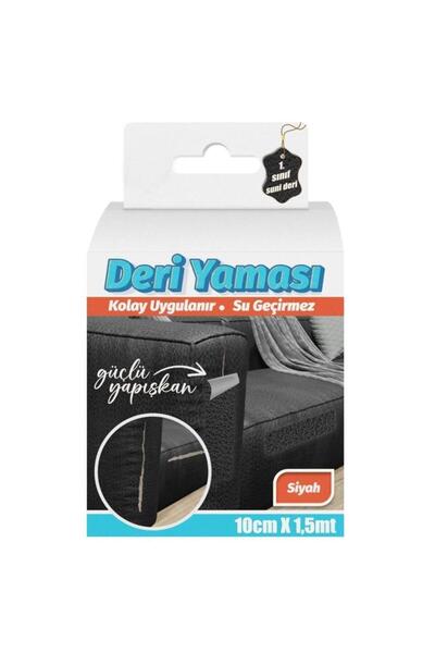 Geseus Deri Yaması Kendinden Güçlü Yapışkanlı Kolay Uygulanır Su Geçirmez 10c...