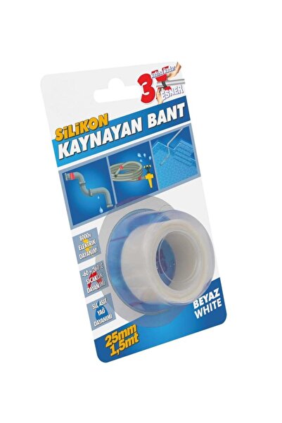 Geseus Silikon Kaynayan Çok amaçlı Bant Boru patlak Bandı 3Katına Kadar Esner...