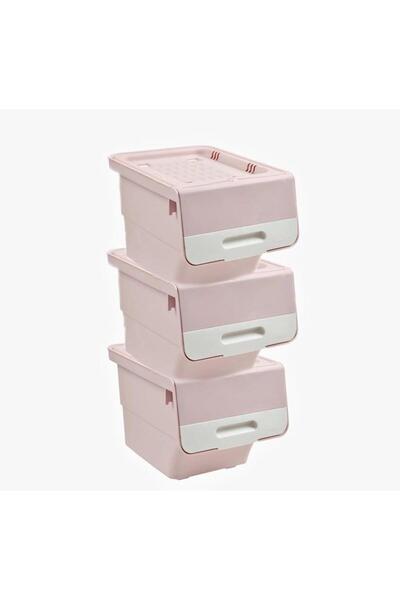 Geseus Motek Patateslik Soğanlık Tekerlekli Organızer Eşya Ve Erzak Kutusu 3x...