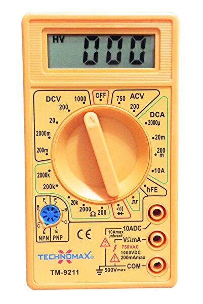 Technomax أداة قياس رقمية متعددة الأجهزة الإلكترونية لإصلاح الاختبار