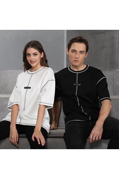 ALANAQA Unisex Oversized T-Shirt