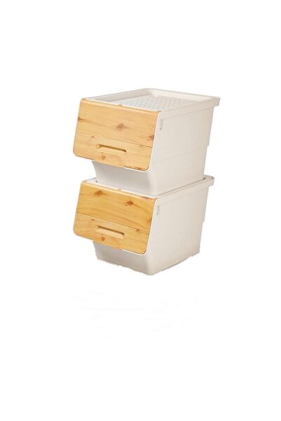 Geseus Motek Patateslik Soğanlık Tekerlekli Organizer Çok Amaçlı Saklama Kutu...