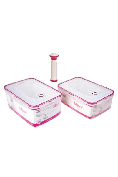 Moonstar Vakumlu hava geçirmez saklama kabı 5 + 4 Litre + Pompa