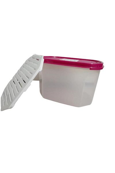 Geseus Moon Star Cheese Storage Container with Strainer Airtight 1.8 Liter Mid-201