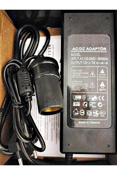 Geseus Çakmak Adaptörü Araç Çakmaklık Çevirici Oto Buzdolabı Ev Tipi Çevirici...