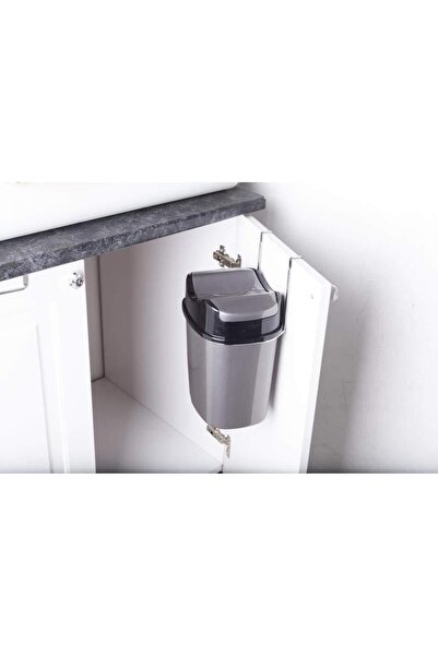 Geseus Kitchen Cabinet Hanging Snap-On Practical Lid Trash Can 8.5 Lt-Sf008
