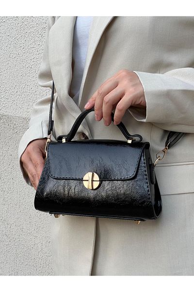 zetus Geantă de mână și de umăr pentru femei Pera Model Black