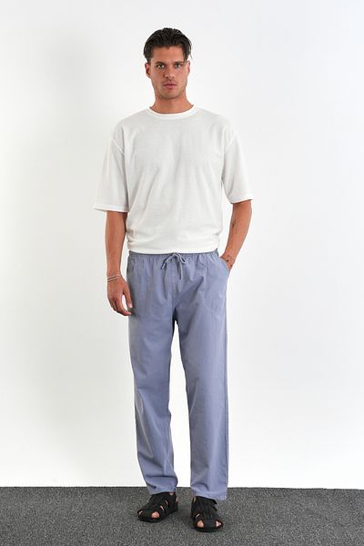 Redline Ανδρικό παντελόνι Defy Comfortable Fit Linen Look