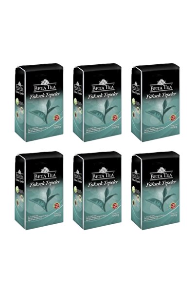 Beta Tea Yüksek Tepeler Dökme Çay 1 kg x 6 Adet