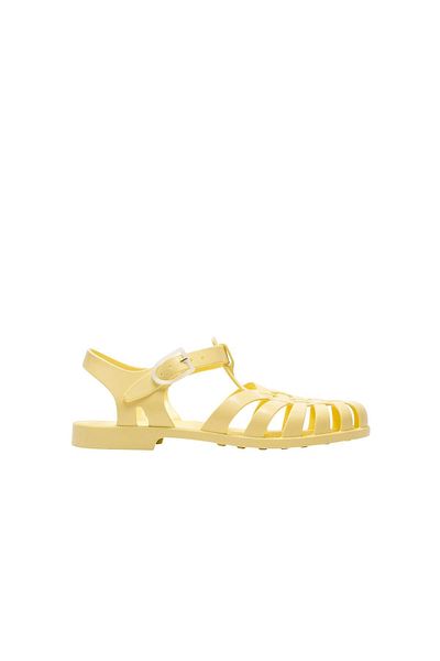 MEDUSE Sun Kids Sandals Paille - Lemon Yellow