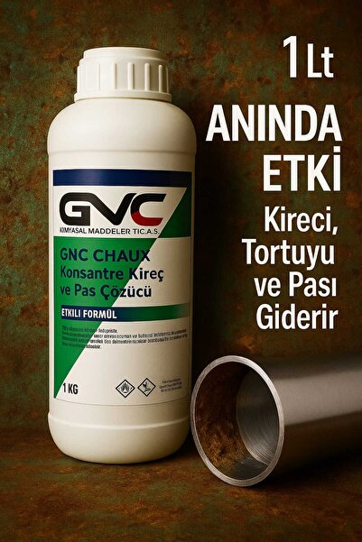 HG ENDÜSTRİ Konsantre Kireç Ve Tortu Çözücü Kombi Kazan