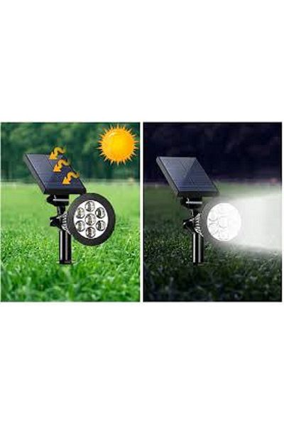 Cata Ct-7310 7W Solar Garden Luminaire White Light