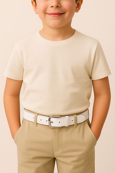 Çantacım Children's Belt Jeans and Fabric Pants
