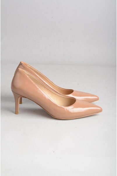 SEÇ KUNDURA SEÇ 2578 STILETTO PIELE VERITĂ (Înălțime toc: 7 cm) PIELE LUCRĂ NUDE